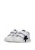 Baskets en cuir avec étoile salazar 3 vl Blanc-bleu- 5 - vertbaudet enfant 