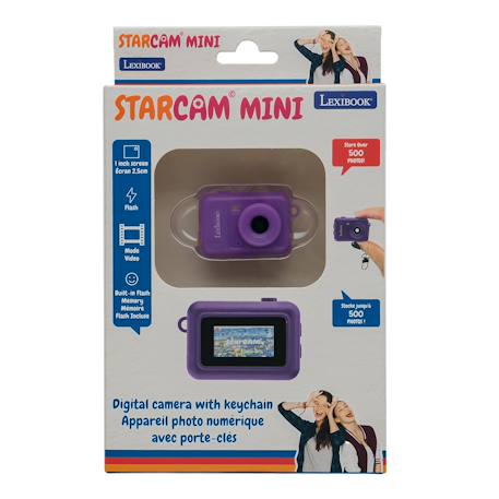 Appareil photo numérique miniature MULTICOLORE 4 - vertbaudet enfant 
