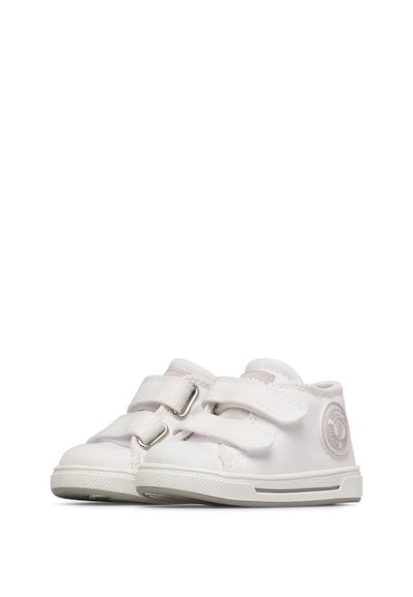 Sneakers en tissu michael 3. Blanc-+Rose- 5 - vertbaudet enfant 