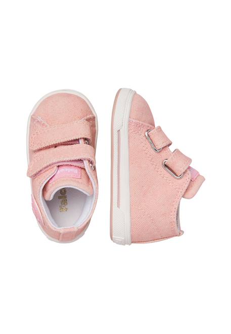 Sneakers en tissu michael 3. Blanc-+Rose- 9 - vertbaudet enfant 
