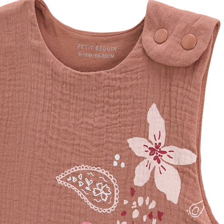 Gigoteuse d'été en gaze de coton arizona Terracotta 5 - vertbaudet enfant 