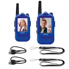 Jouet-Talkie walkie rechargeable avec appel vidéos