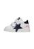 Baskets en cuir avec étoile salazar 3 vl Blanc-bleu- 3 - vertbaudet enfant 