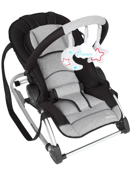 Transat bébé multi-modulable d’une seule main spirit Griffin+Paloma+Sophie la girafe paris+Sophie la girafe sunrise 1 - vertbaudet enfant 