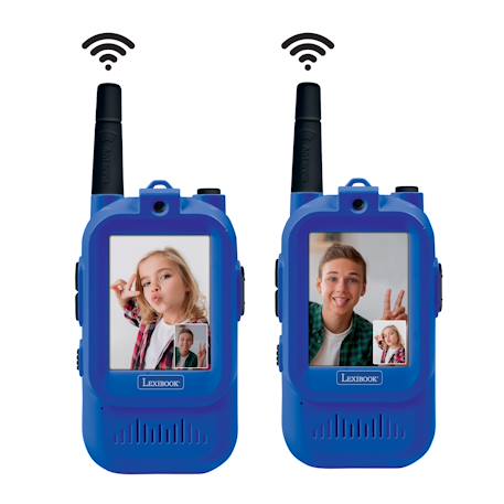 Talkie walkie rechargeable avec appel vidéos MULTICOLORE 2 - vertbaudet enfant 