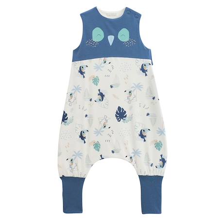 Turbulette été avec pieds retroussables toucana Bleu 2 - vertbaudet enfant 