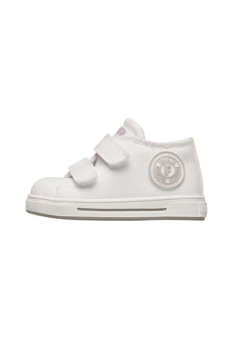 Sneakers en tissu michael 3. Blanc-+Rose- 3 - vertbaudet enfant 