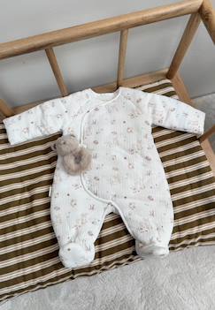Bébé-Pyjama, surpyjama-Surpyjama en gaze de coton douceur