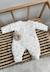 Surpyjama en gaze de coton douceur Ecru 1 - vertbaudet enfant 