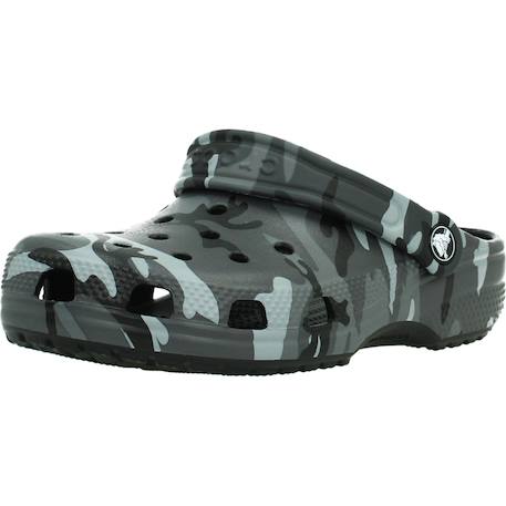 Tongs garçon modèle classic camouflage Gris+Vert army 4 - vertbaudet enfant 