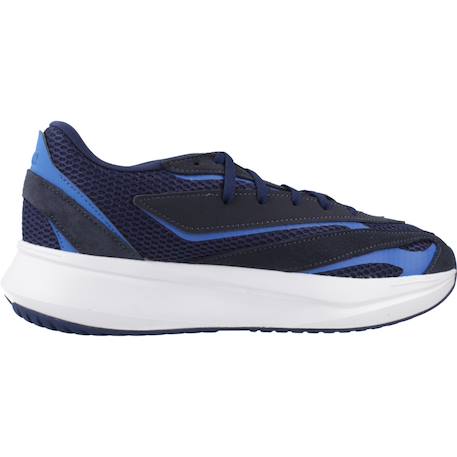 Baskets garçon en cuir running Bleu blue 1 - vertbaudet enfant 