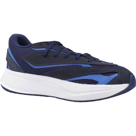 Baskets garçon en cuir running Bleu blue 5 - vertbaudet enfant 