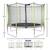 Trampoline ø 360?cm + filet + échelle + bâche + kit d'ancrage - jumpi 360 Taupe 3 - vertbaudet enfant 