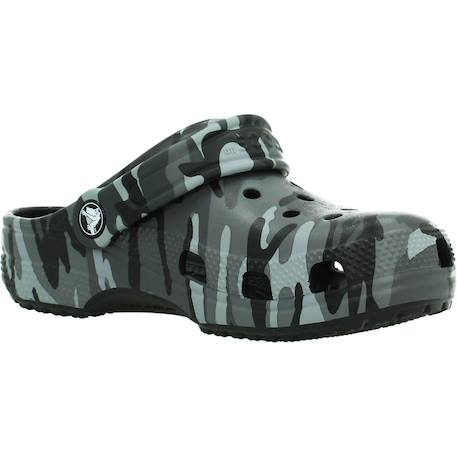 Tongs garçon modèle classic camouflage Gris+Vert army 5 - vertbaudet enfant 