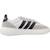 Baskets garçon en cuir à lacets urbain Blanc white 1 - vertbaudet enfant 