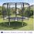 Trampoline premium ø 300?cm + échelle + bâche + kit ancrage - famili 300 Beige 2 - vertbaudet enfant 