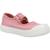 Ballerines à scratch fille Nude+Rose framboise 5 - vertbaudet enfant 