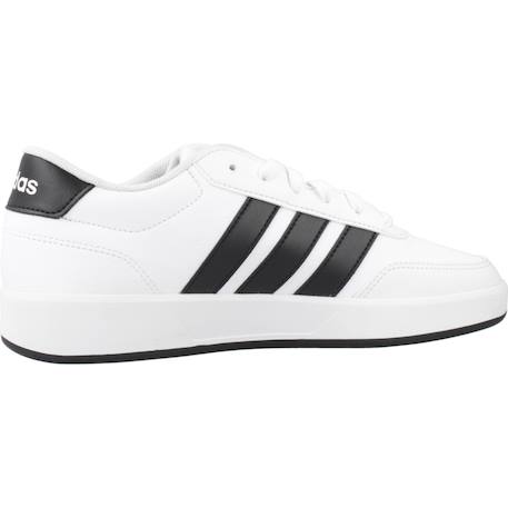 Baskets garçon en textile à lacets tennis Blanc white 1 - vertbaudet enfant 