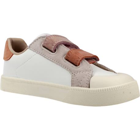 Basket enfant cuir enfant cuir oliver barefoot Bleu azul+Rose 11 - vertbaudet enfant 