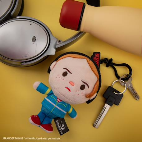 Porte-clés peluche max mayfield - stranger things Bleu 2 - vertbaudet enfant 