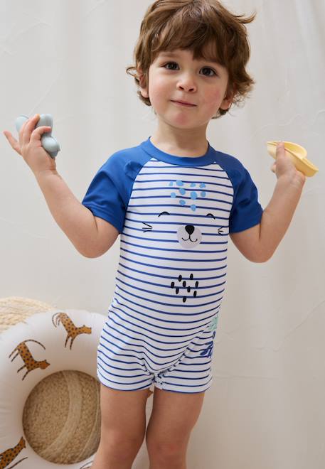Combishort de bain bébé brasilia Bleu 1 - vertbaudet enfant 