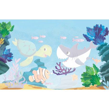Coloriage à l'eau pinceau magique Émotions+Ferme+Forêt+Mer+Savane 20 - vertbaudet enfant 