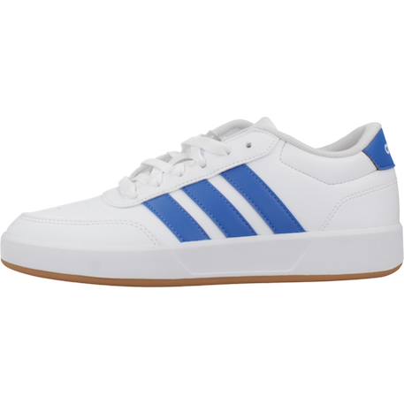 Baskets garçon en textile à lacets tennis Blanc white 2 - vertbaudet enfant 