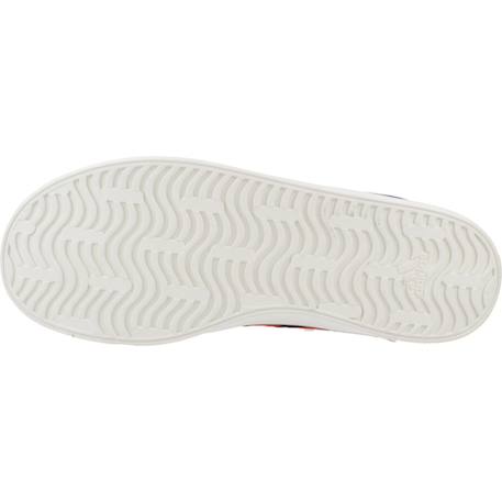 Baskets garçon en cuir à lacets court Bleu blue 6 - vertbaudet enfant 