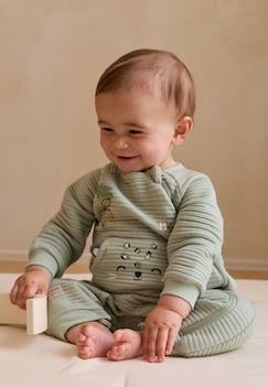 Bébé-Pyjama, surpyjama-Surpyjama bébé en coton matelassé boavista