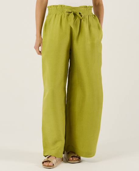 Pantalon de grossesse sahel Anis+Beige+Cuivre 3 - vertbaudet enfant 