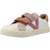 Basket enfant cuir enfant cuir oliver barefoot Bleu azul+Rose 10 - vertbaudet enfant 