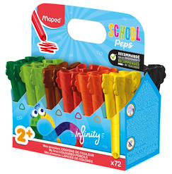Crayons de couleur jumbo infinity  - vertbaudet enfant