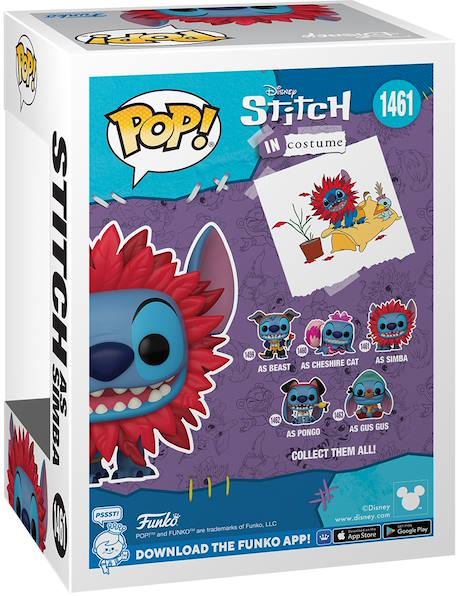 Figurine pop stitch disney simba Multicolore 3 - vertbaudet enfant 
