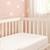Drap housse en popeline de coton bio blanc Blanc 6 - vertbaudet enfant 