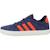 Baskets garçon en cuir à lacets court Bleu blue 2 - vertbaudet enfant 