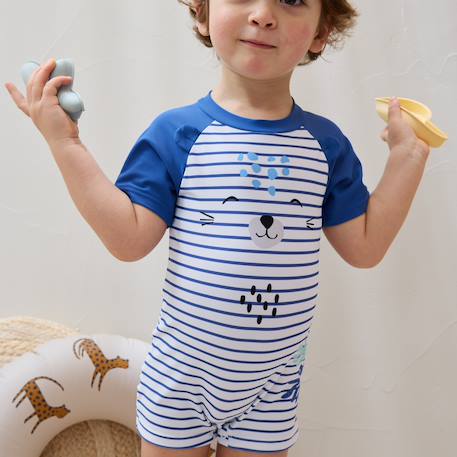 Combishort de bain bébé brasilia Bleu 5 - vertbaudet enfant 
