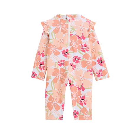 Combinaison de bain bébé manches longues protection uv rosara Peche 3 - vertbaudet enfant 