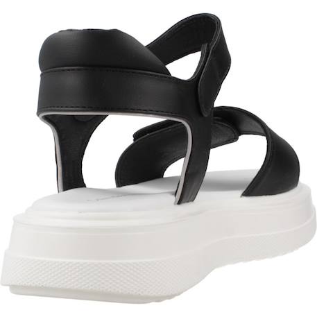 Sandales fille Blanc+Noir 9 - vertbaudet enfant 