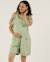 Salopette short de maternité eloise Abricot+Naturel+Sauge 14 - vertbaudet enfant 