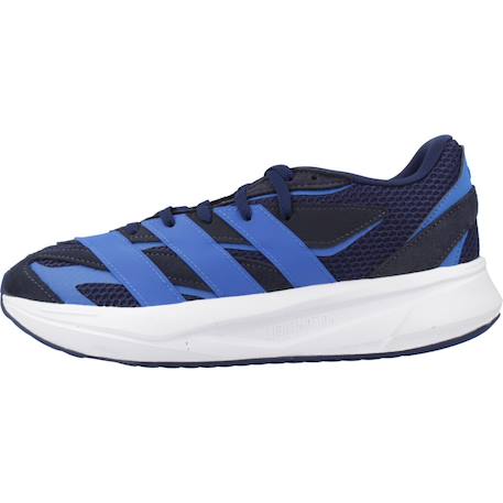 Baskets garçon en cuir running Bleu blue 2 - vertbaudet enfant 