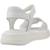 Sandales fille Blanc+Noir 3 - vertbaudet enfant 