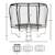 Trampoline premium ø 300?cm + échelle + bâche + kit ancrage - famili 300 Beige 3 - vertbaudet enfant 