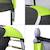 Trampoline jardin ø 360?cm + filet de sécurité - jumpi 360 - noir/vert Vert 4 - vertbaudet enfant 