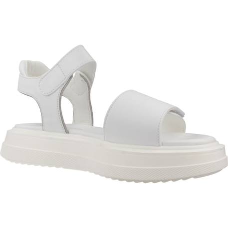 Sandales fille Blanc+Noir 5 - vertbaudet enfant 