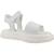 Sandales fille Blanc+Noir 5 - vertbaudet enfant 