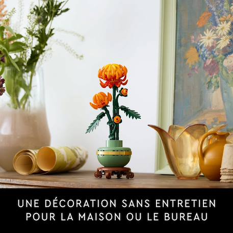 Lego botanicals - lego icons - le chrysanthème - 10368 Multicolore 4 - vertbaudet enfant 