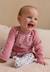 Pyjama bébé en velours céleste Rose 1 - vertbaudet enfant 