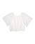 Blouse fille en maille avec manches amples Blanc 2 - vertbaudet enfant 