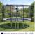 Trampoline premium ø 430?cm avec filet de sécurité + échelle - famili 430 Beige 2 - vertbaudet enfant 