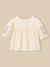 Blouse brodée  - cyrillus x emile&ida Ecru 2 - vertbaudet enfant 